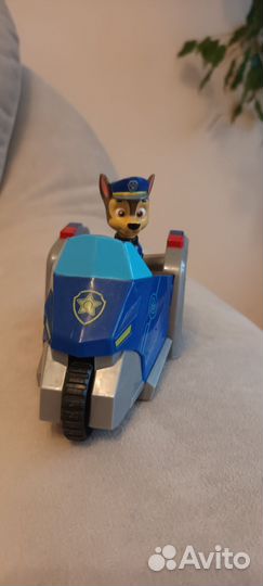 Щенячий патруль, машинка и щенок