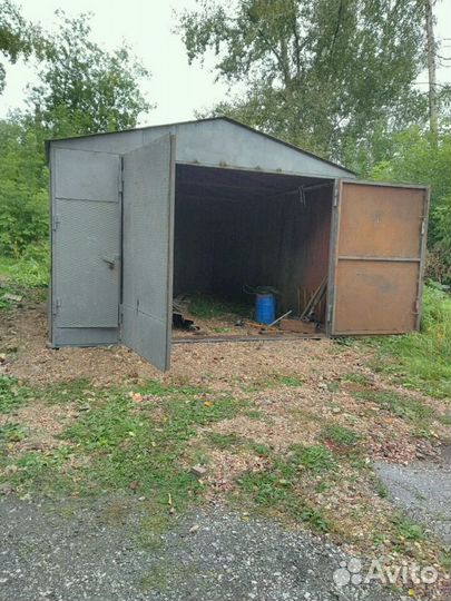Гараж металлический