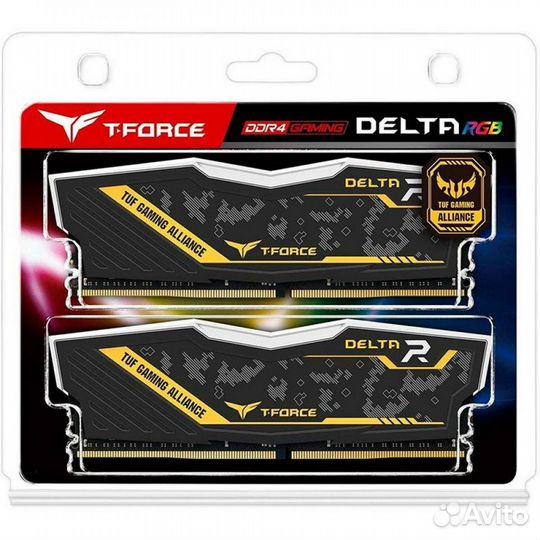 Озу T-force delta R TUF RGB yellow 571568