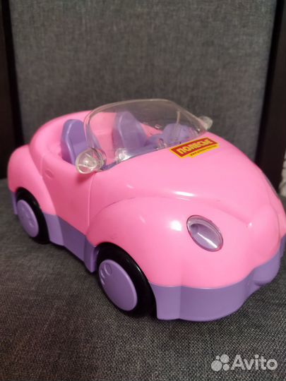 Домики и машинка для игрушек