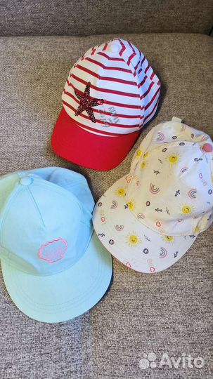 Кепка 3 шт 50-52