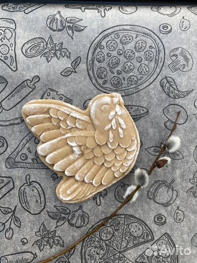 Птичка - форма для пряника