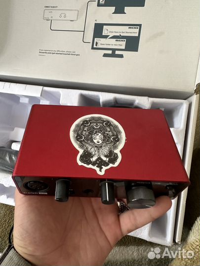 Комплект звукозаписи Focusrite Scarlet Solo Studio