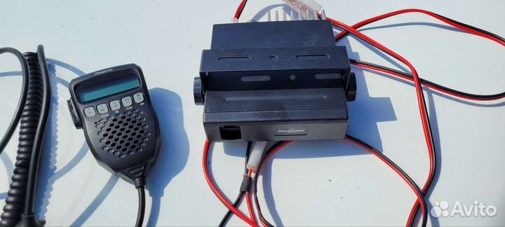 Радиостанция megajet mj-555 с антенной на магните