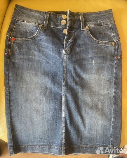 Юбка джинсовая