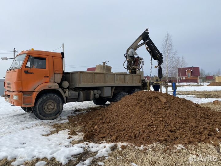 Копка Бурение колодцев