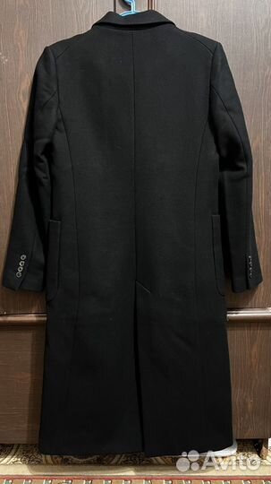 Шерстяное пальто zara