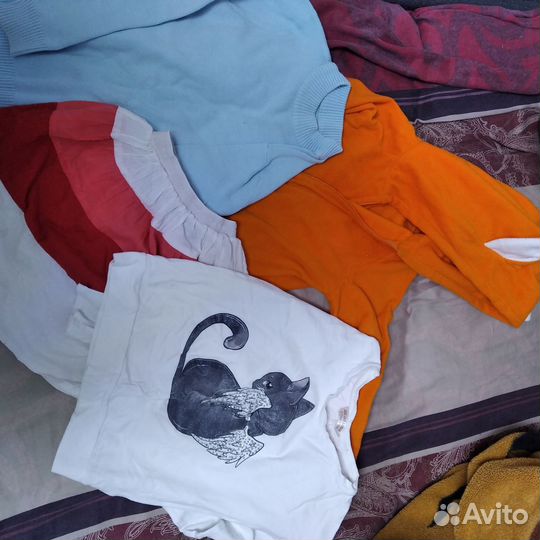 Детская одежда для девочек пакетом