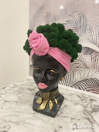 Кашпо со мхом