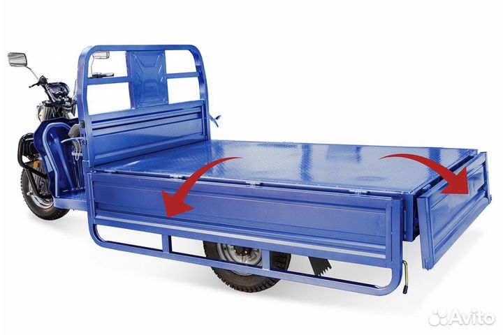 Грузовой трицикл Rutrike Эксперт Про 2000