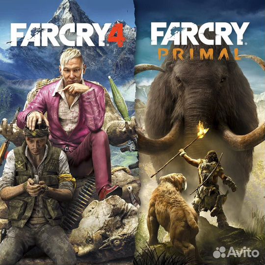 Far cry 4+far cry primal PS4