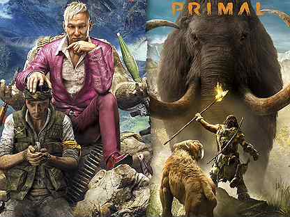 Far cry 4+far cry primal PS4