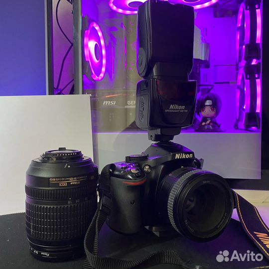 Объективы Nikkor и вспышка для Nikon