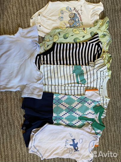 Вещи пакетом на мальчика с 0-года