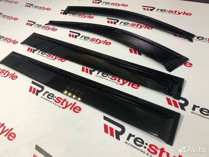 Ветровики Mitsubishi Pajero Sport 08-17г Качество