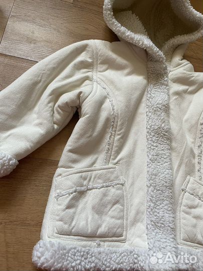 Дубленка для девочки 92