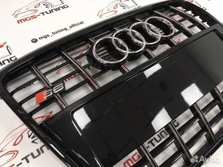 Решётка на Audi A6 04-11 S6 Дизайн 2