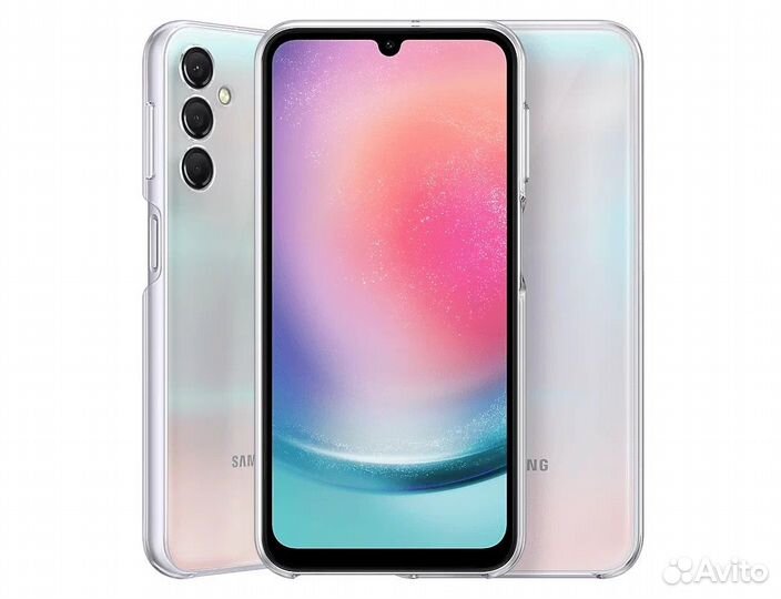 Оригинал Чехол Claer Case - Galaxy A24 прозрачный