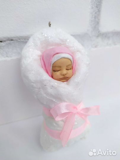Ватная игрушка пеленашка