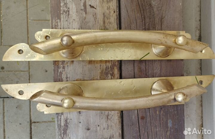 Старинные огромные дверные ручки 6кг