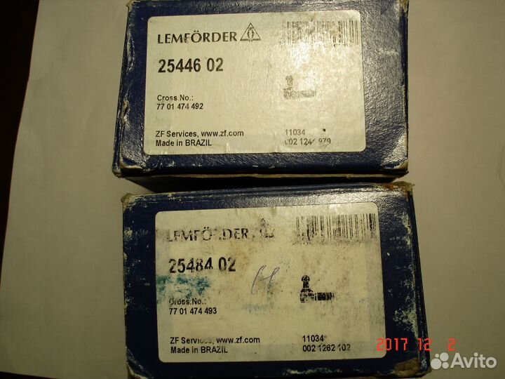 Рулевой наконечник Lemforder 25484 02 правый