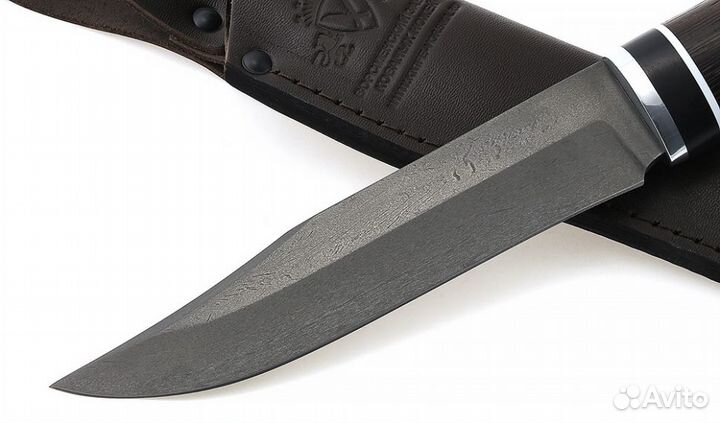 Нож Витязь сталь Х12мф рукоять венге черный граб
