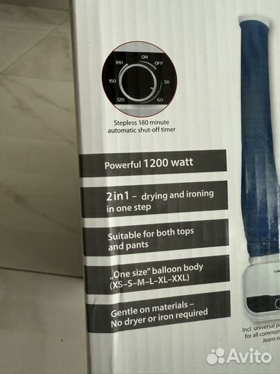 Clatronic паровой утюг гладильный манекен пресс