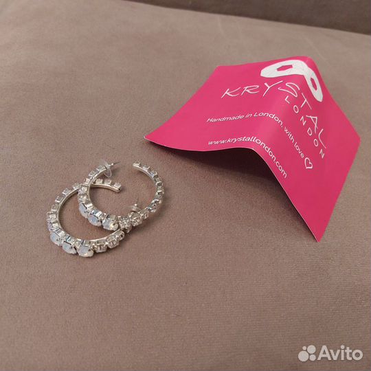 Серьги кольца