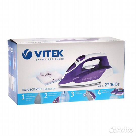 Утюг vitek VT-1262; 46204