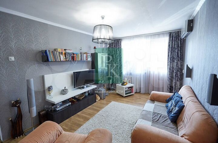 3-к. квартира, 54,3 м², 1/5 эт.