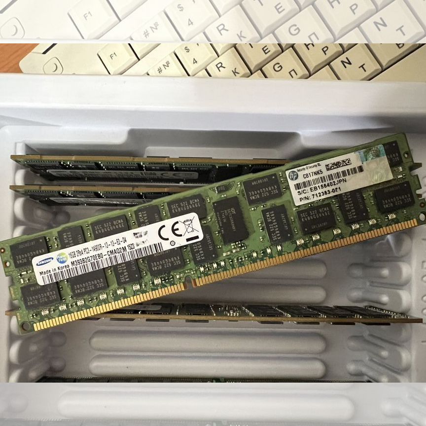 [PC3-14900] Оперативная Память Hp 16gb Ddr3 Ecc Reg Pc3-14900