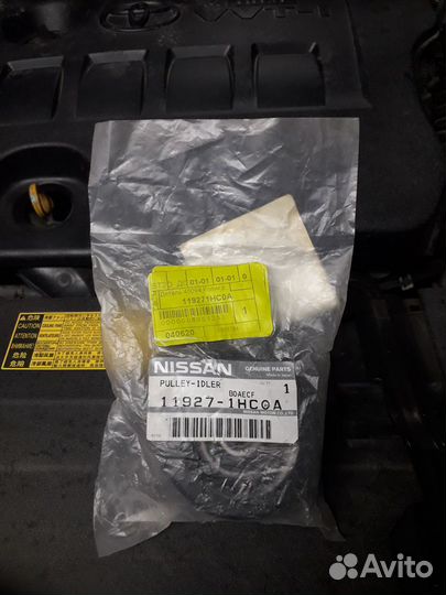 Ролик приводного ремня натяжной Nissan Tiida С11