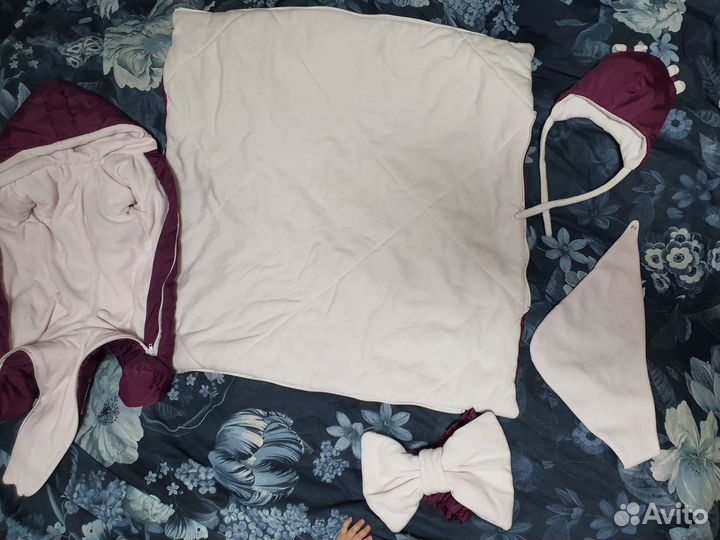 Конверт, комплект на выписку осень, зима, весна