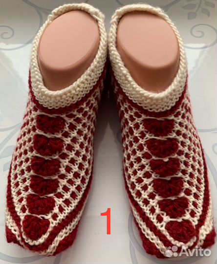 Носки следки вязаные