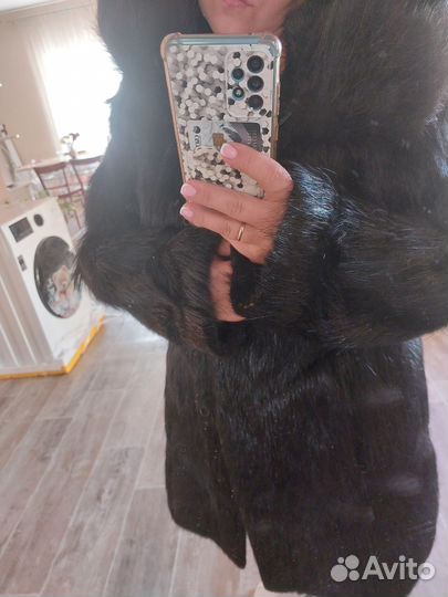 Шуба из нутрии