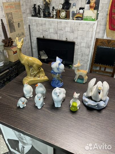 Фарфоровые статуэтки лфз