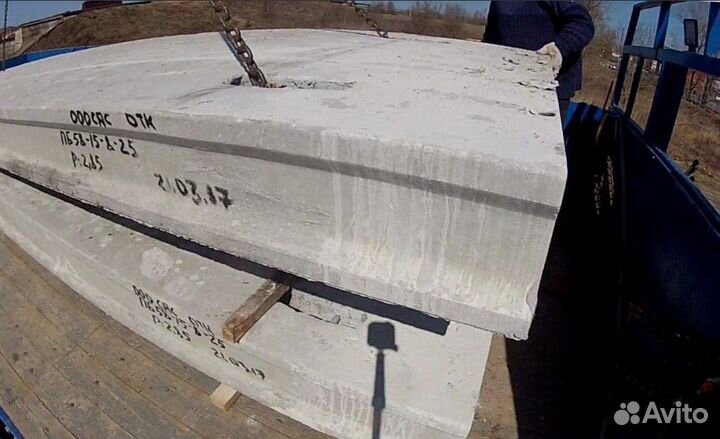 Плиты стр-ые по размерам покупателя, армированные