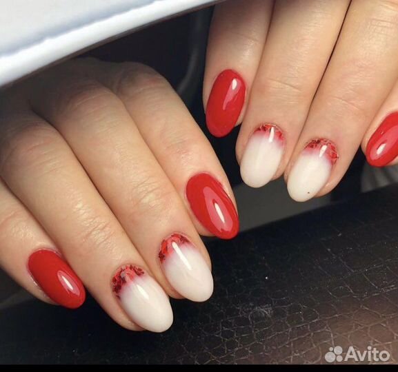 Наращивание ногтей гель лак