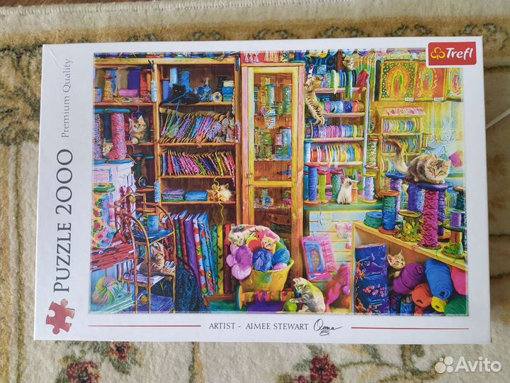 Пазлы Trefl 2000 и 3000