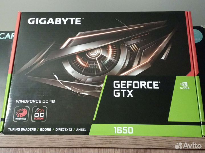 Видеокарта gtx 1650 4gb