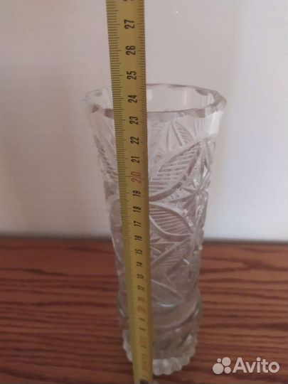 Хрустальная ваза