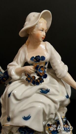 Парные статуэтки Зитцендорф, Германия ГДР