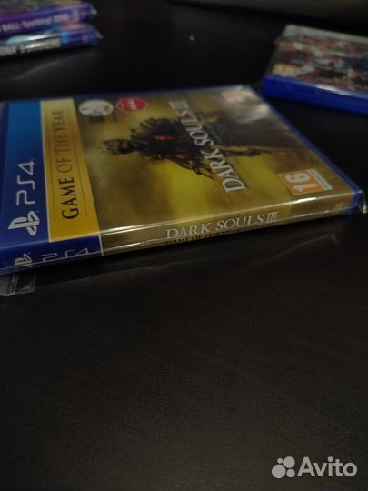 Игра для ps4/ps5 Dark souls 3 fire fades edition