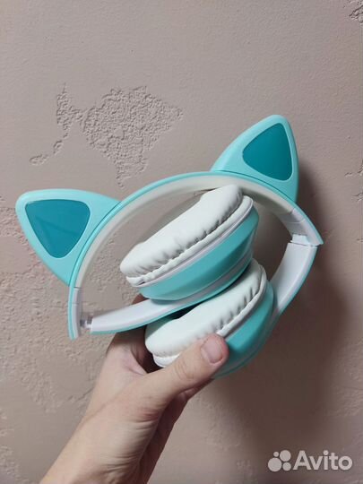 Наушники кошачьи уши