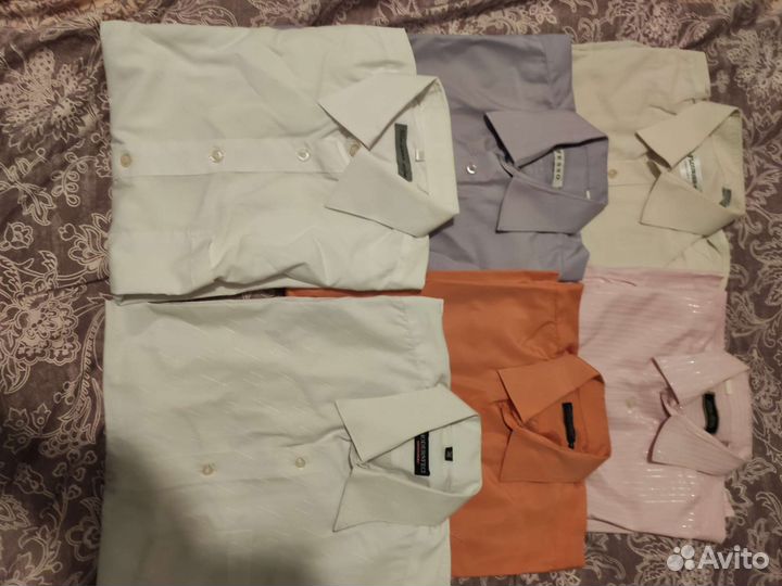 Рубашки комплектом. 6шт