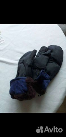 Варежки 3-х пальцевые из натурального меха