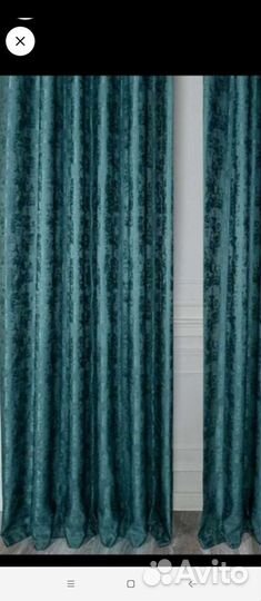 Шторы готовые новые два полотна 150/250