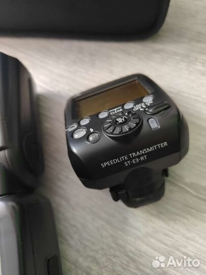 Вспышка Canon 600ex-rt, трансмиттер Canon st-e3-rt