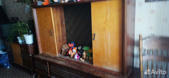 Сервант,подсервантник дуб,60-е г.Германия