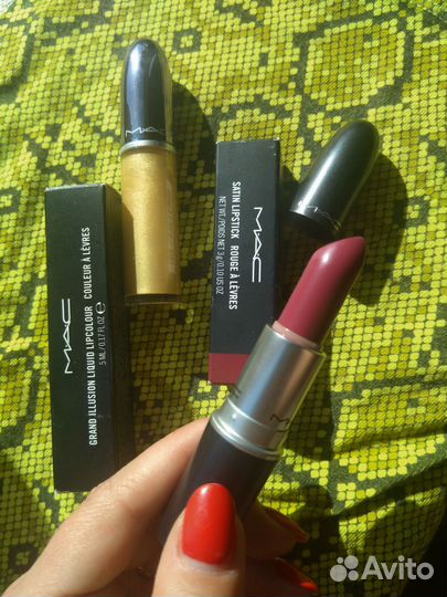 Помады Huda,Mac, Clarins